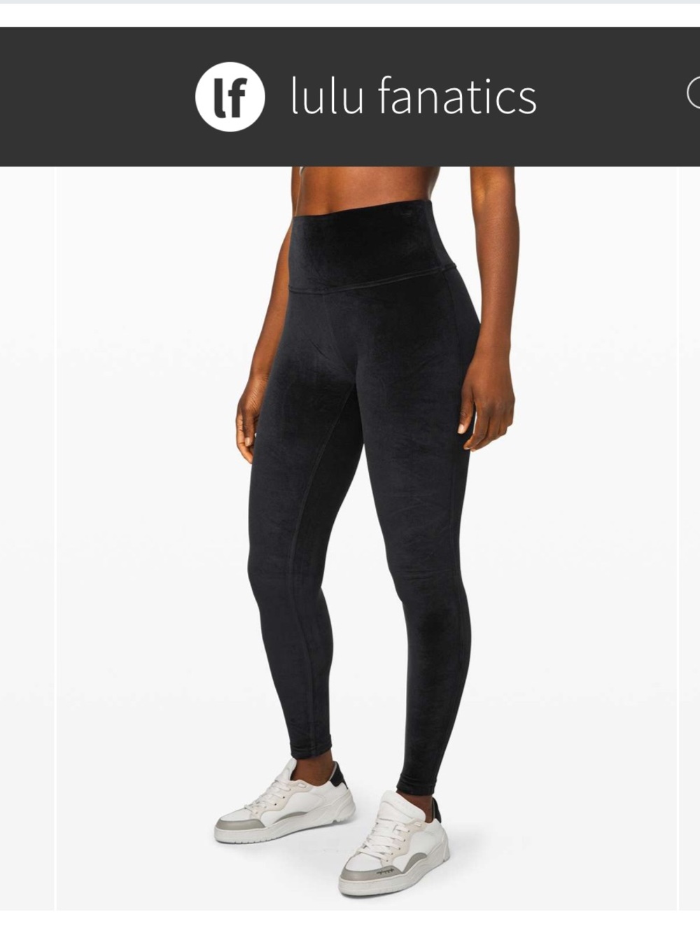NWT Lululemon Wunder Lounge High-Rise Tight 28" Velvet Sz 10 Black